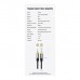 Кабель мультимедійний Optical Toslink 1.5m 5.1ch gray Vention (BAVHG)