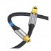 Кабель мультимедійний Optical Toslink 1.5m 5.1ch gray Vention (BAVHG)