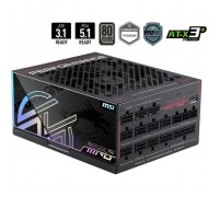 Блок живлення MSI 1300W (MPG Ai1300TS PCIE5)
