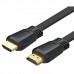 Кабель мультимедійний HDMI M to HDMI M 2.0m V2.0 4K black Ugreen (UGR-70159)