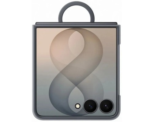 Чохол до мобільного телефона Samsung Galaxy Flip 8 Silicone Ring Magnet Graphite (EF-EF776CBEGUA)