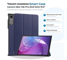Чохол до планшета BeCover Smart Case Lenovo Idea Tab Pro (2nd Gen) TB390FU 13.0" Deep Blue (715802)
