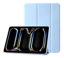 Чохол до планшета BeCover Tri Fold Soft TPU Silicone Apple iPad Pro 11" M5 2025 Light Blue (715993)