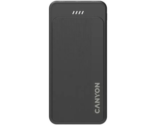 Батарея універсальна Canyon OnPower 100 10000mAh, 5В/2А, Black (CNS-CPB100B)