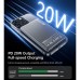 Батарея універсальна Choetech Magnetic Wireless 5000mAh, 20W, PD, Qi-15W, Black (B738-CCBK)