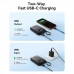 Батарея універсальна JOYROOM 10000mAh, 22.5W, PD, QC, built-in USB-C cable, Black (JR-PBF17)