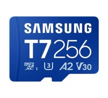Карта пам'яті Samsung 256GB microSDXC class 10 UHS-I U3 V30 A2 T7 (MB-MB256T/WW)