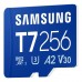 Карта пам'яті Samsung 256GB microSDXC class 10 UHS-I U3 V30 A2 T7 (MB-MB256T/WW)