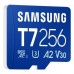 Карта пам'яті Samsung 256GB microSDXC class 10 UHS-I U3 V30 A2 T7 (MB-MB256T/WW)