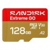Карта пам'яті SanDisk 128GB microSDXC class 10 UHS-I Extreme GO (SDSQXGN-128G-GN6MN)