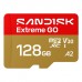 Карта пам'яті SanDisk 128GB microSDXC class 10 UHS-I Extreme GO (SDSQXGN-128G-GN6MN)
