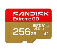Карта пам'яті SanDisk 256GB microSDXC class 10 UHS-I Extreme GO (SDSQXGN-256G-GN6MN)