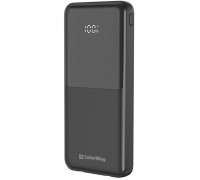 Батарея універсальна ColorWay 10 000 mAh DigiPower PD/22.5W, QC/4.0, Black (CW-PB100LP01BK)