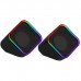 Акустична система ColorWay Cubix 2.0 RGB USB Black (CW-SPU05BK)