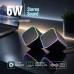 Акустична система ColorWay Cubix 2.0 RGB USB Black (CW-SPU05BK)