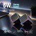 Акустична система ColorWay Cubix 2.0 RGB USB Black (CW-SPU05BK)
