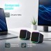 Акустична система ColorWay Cubix 2.0 RGB USB Black (CW-SPU05BK)