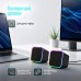 Акустична система ColorWay Cubix 2.0 RGB USB Black (CW-SPU05BK)