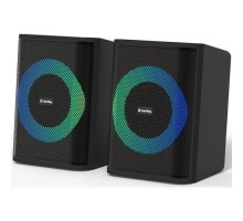 Акустична система ColorWay PulseRing 2.0 RGB USB Black (CW-SPU04BK)