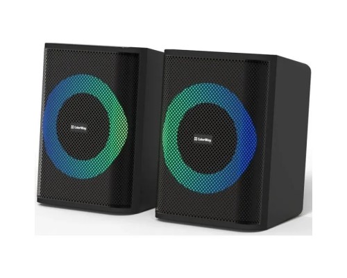 Акустична система ColorWay PulseRing 2.0 RGB USB Black (CW-SPU04BK)