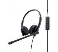 Навушники Dell WH1022 Stereo Headset Black (520-AAVV)