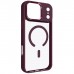 Чохол до мобільного телефона Armorstandart Unit MagCase Apple iPhone 18 Pro Max / 17 Pro Max Dark Cherry (ARM92353)