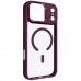 Чохол до мобільного телефона Armorstandart Unit MagCase Apple iPhone 18 Pro Max / 17 Pro Max Dark Cherry (ARM92353)