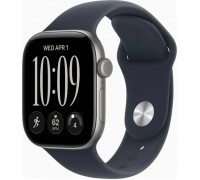 Смарт-годинник Apple Watch Series 12 GPS 46mm Space Grey Aluminium Case with Navy Blue Sport Band - M/L (MJEJ4RK/A)