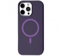 Чохол до мобільного телефона BeCover FIBRA Silicone OmniMag Apple iPhone 16 Pro Max Dark Purple (716234)