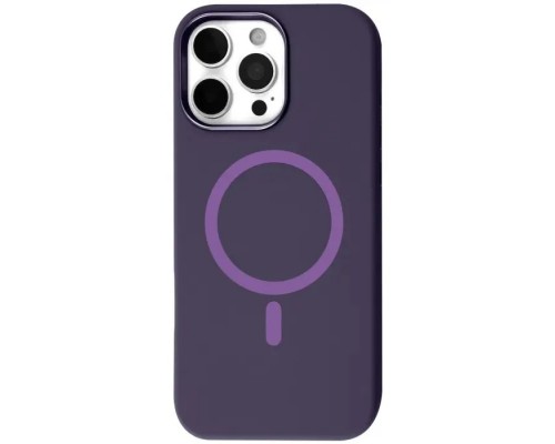 Чохол до мобільного телефона BeCover FIBRA Silicone OmniMag Apple iPhone 16 Pro Max Dark Purple (716234)