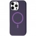 Чохол до мобільного телефона BeCover FIBRA Silicone OmniMag Apple iPhone 16 Pro Max Dark Purple (716234)