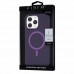 Чохол до мобільного телефона BeCover FIBRA Silicone OmniMag Apple iPhone 16 Pro Max Dark Purple (716234)