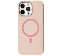 Чохол до мобільного телефона BeCover FIBRA Silicone OmniMag Apple iPhone 16 Pro Max Light Pink (716238)