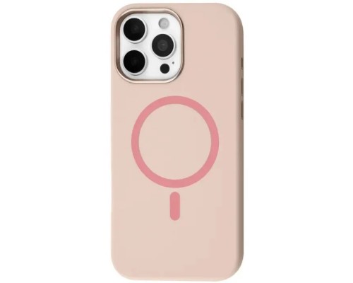 Чохол до мобільного телефона BeCover FIBRA Silicone OmniMag Apple iPhone 16 Pro Max Light Pink (716238)