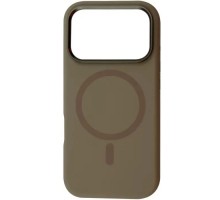 Чохол до мобільного телефона BeCover FIBRA Silicone OmniMag Apple iPhone 17 Pro Brown (716214)