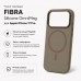 Чохол до мобільного телефона BeCover FIBRA Silicone OmniMag Apple iPhone 17 Pro Brown (716214)