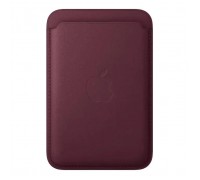 Чохол до мобільного телефона Apple FineWoven Wallet MagSafe iPhone Burgundy (MK9H4ZM/A)