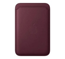 Чохол до мобільного телефона Apple FineWoven Wallet MagSafe iPhone Burgundy (MK9H4ZM/A)