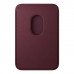 Чохол до мобільного телефона Apple FineWoven Wallet MagSafe iPhone Burgundy (MK9H4ZM/A)