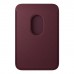 Чохол до мобільного телефона Apple FineWoven Wallet MagSafe iPhone Burgundy (MK9H4ZM/A)