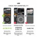 Чохол до мобільного телефона UAG Mouve with Magnet Samsung Galaxy Z Flip 8 Ice (214561114343)