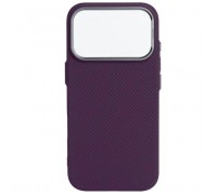 Чохол до мобільного телефона Armorstandart LikeCarbon2 MagCase Apple iPhone 18 Pro Max / 17 Pro Max Kevlar Dark Cherry (ARM92542)