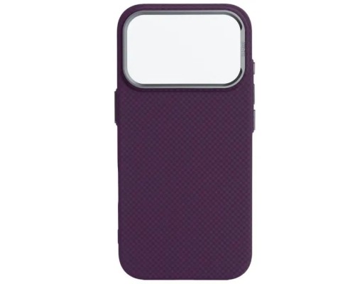 Чохол до мобільного телефона Armorstandart LikeCarbon2 MagCase Apple iPhone 18 Pro Max / 17 Pro Max Kevlar Dark Cherry (ARM92542)