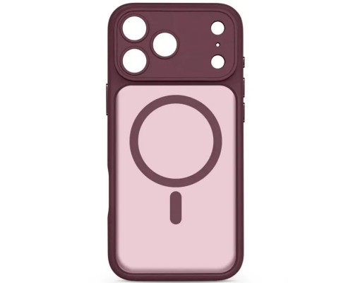 Чохол до мобільного телефона Armorstandart Lush MagCase Apple iPhone 18 Pro Dark Cherry (ARM92547)