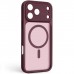 Чохол до мобільного телефона Armorstandart Lush MagCase Apple iPhone 18 Pro Dark Cherry (ARM92547)