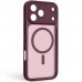 Чохол до мобільного телефона Armorstandart Lush MagCase Apple iPhone 18 Pro Dark Cherry (ARM92547)