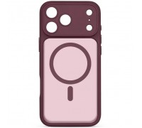 Чохол до мобільного телефона Armorstandart Lush MagCase Apple iPhone 18 Pro Max Dark Cherry (ARM92552)