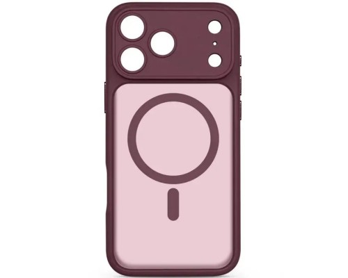 Чохол до мобільного телефона Armorstandart Lush MagCase Apple iPhone 18 Pro Max Dark Cherry (ARM92552)