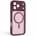 Чохол до мобільного телефона Armorstandart Lush MagCase Apple iPhone 18 Pro Max Dark Cherry (ARM92552)