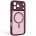 Чохол до мобільного телефона Armorstandart Lush MagCase Apple iPhone 18 Pro Max Dark Cherry (ARM92552)